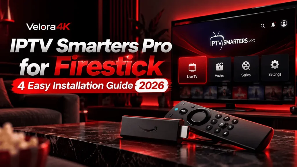 IPTV Smarters Pro for Firestick: 4 Easy Installation Guide